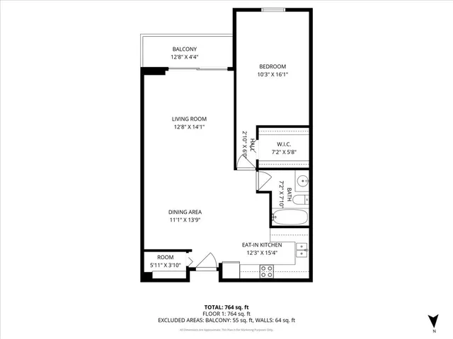 $180,000 | 5125 Blodgett Avenue, Unit 208T, Downers Grove, IL 60515