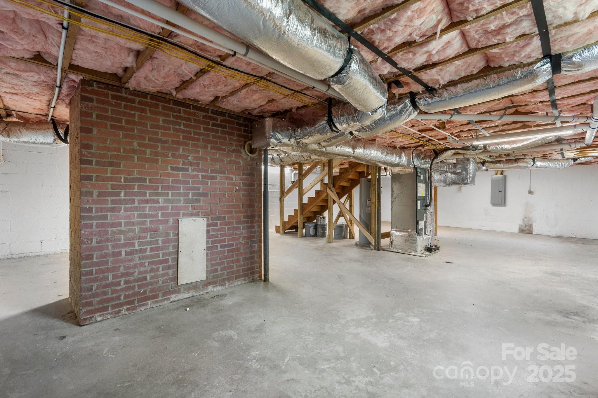 191 Harmony Grove Road Nebo, NC 28761 - Photo 44 of 47 a view of empty room with wooden walls