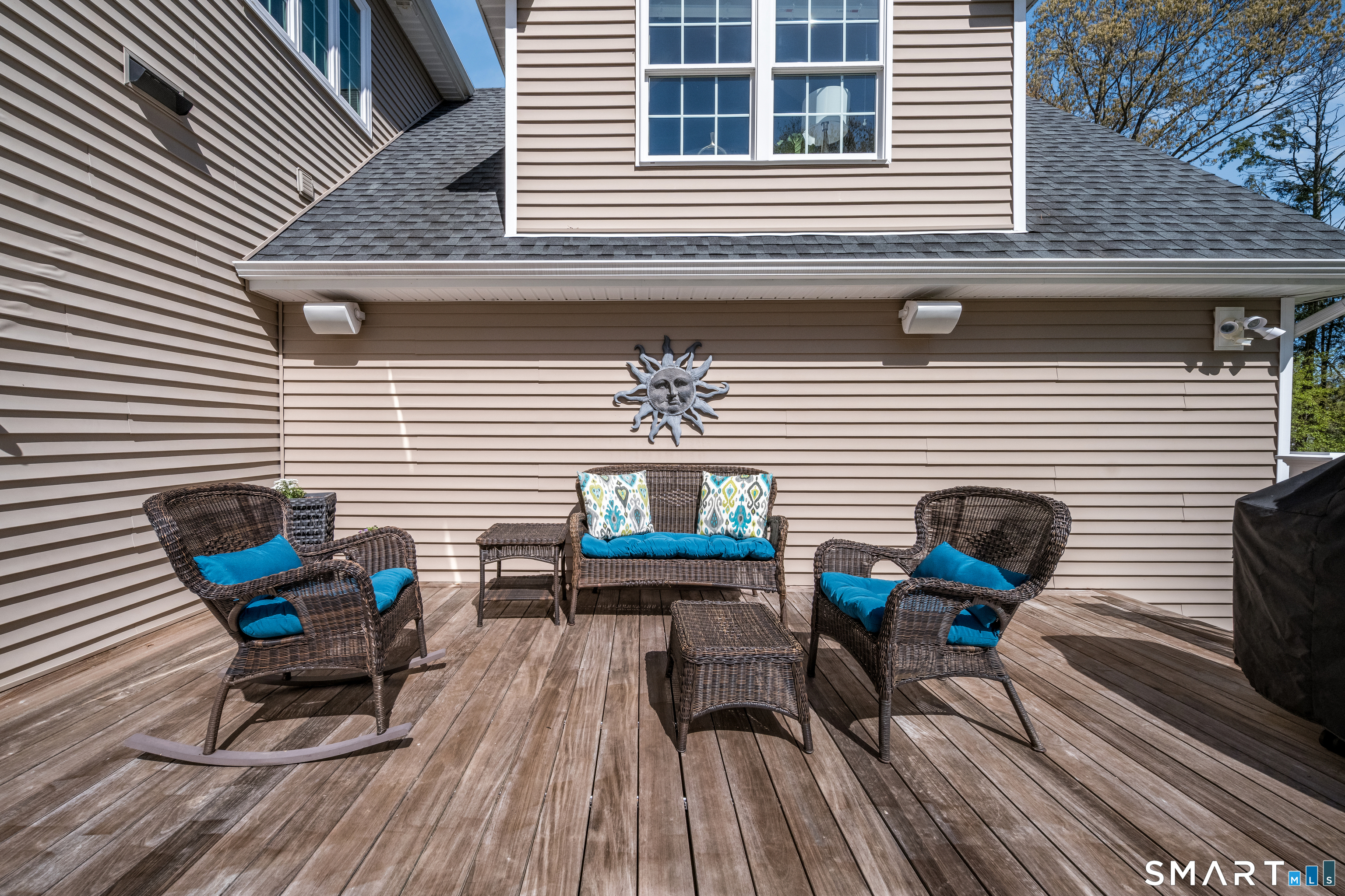 463 Tanner Marsh Road Guilford, CT 06437 - Photo 29 of 40 a view of a lounge chairs on the deck