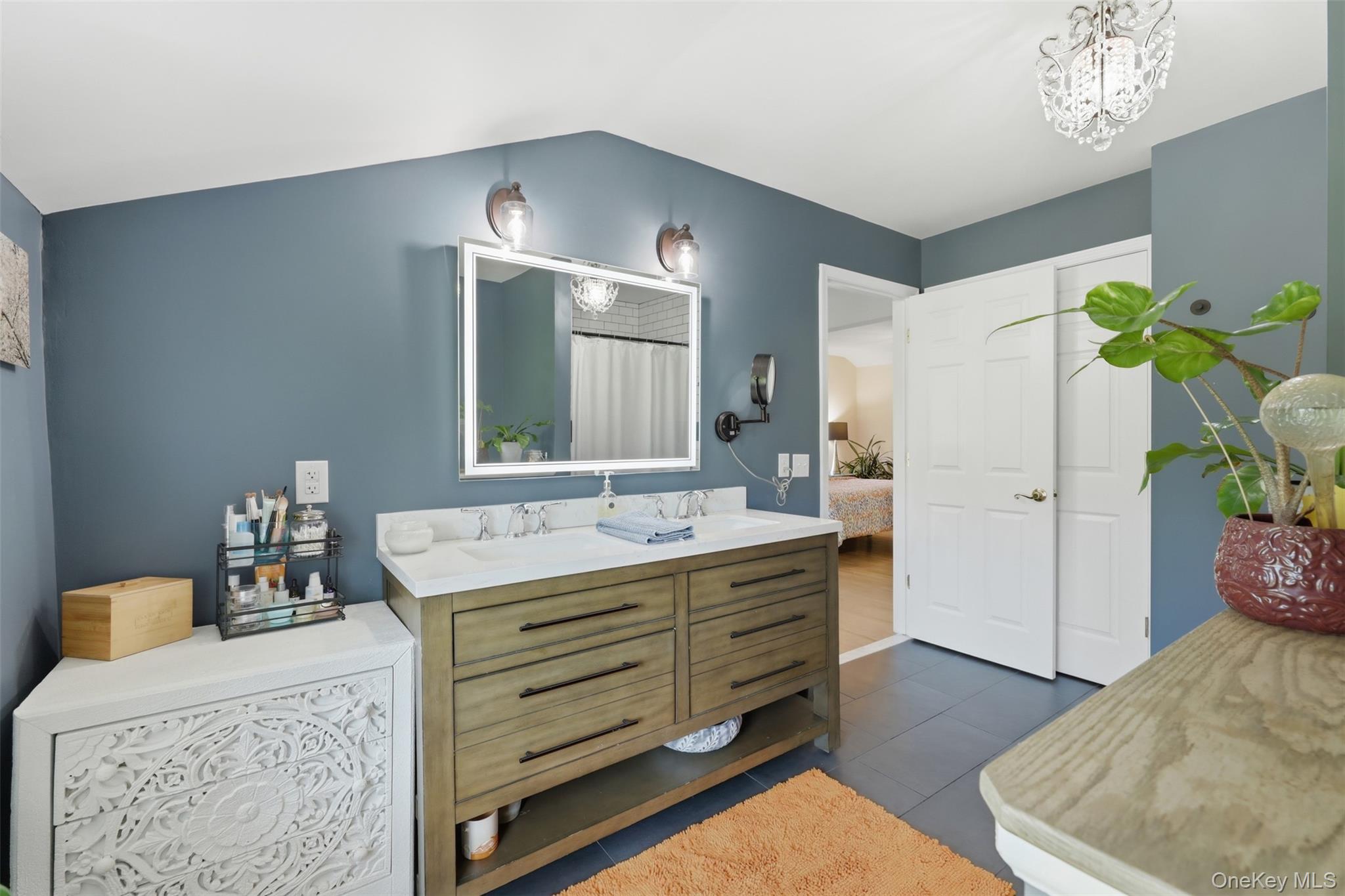 1 Lira Street Wallkill, NY 12589 - Photo 24 of 31 a spacious bathroom with a double vanity sink and a mirror