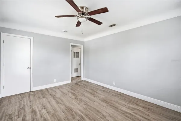 wooden floor in an empty room