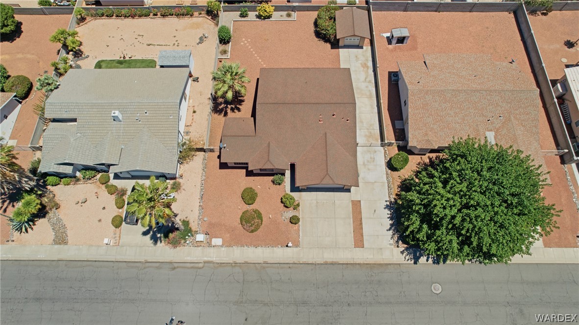 3918 North Eagle Rock Road Kingman, AZ 86409 - Photo 43 of 44 an aerial view of residential houses with outdoor space