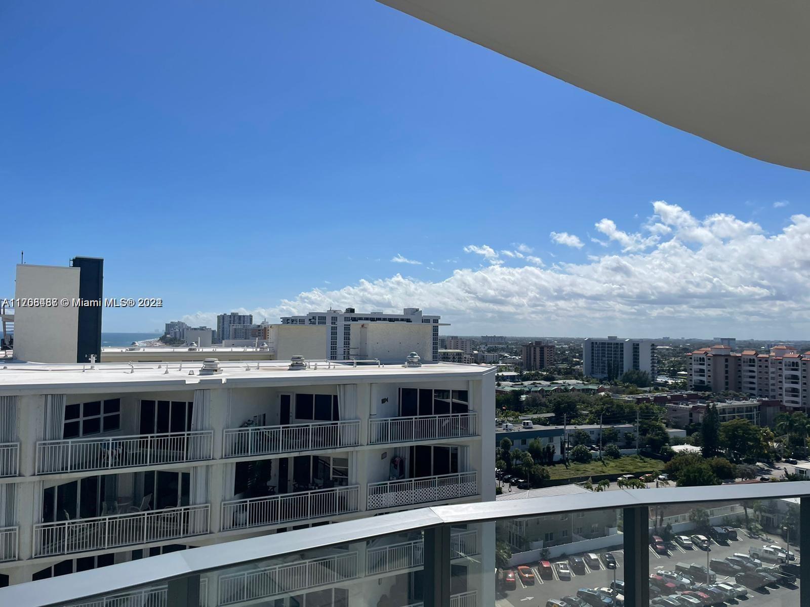 730 North Ocean Boulevard, Unit 1205 Pompano Beach, FL 33062 - Photo 15 of 19 a view of a city with tall buildings