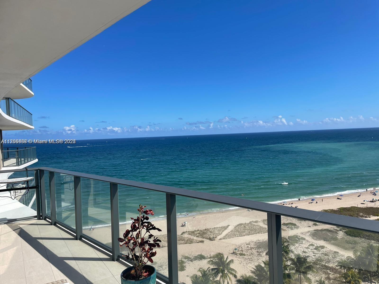 730 North Ocean Boulevard, Unit 1205 Pompano Beach, FL 33062 - Photo 2 of 19 a view of a balcony with an outdoor space