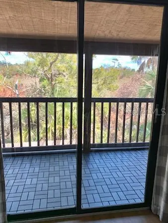 a view of front door