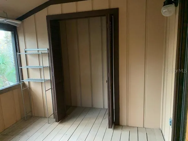 a view of a bathroom with a window