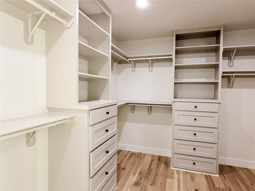 2780 Patrick Road Waxahachie, TX 75167 - Photo 15 of 20 a view of walk in closet with empty racks