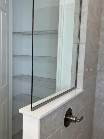 a close view of sink