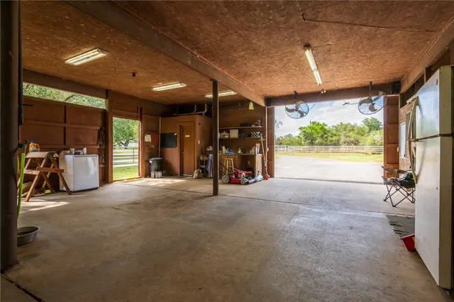 a view of hallway with stairs