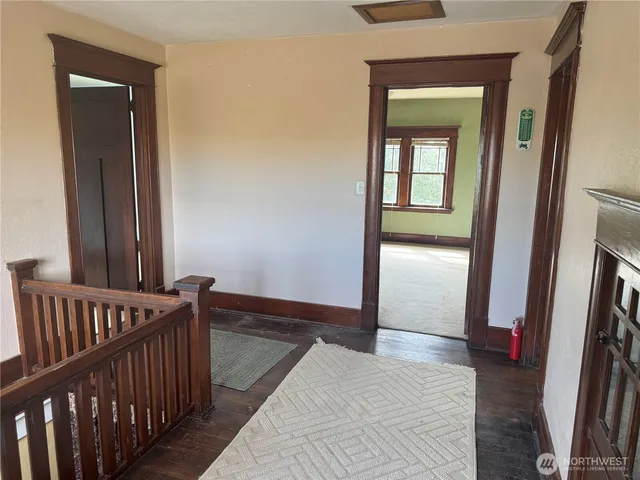 a view of front door