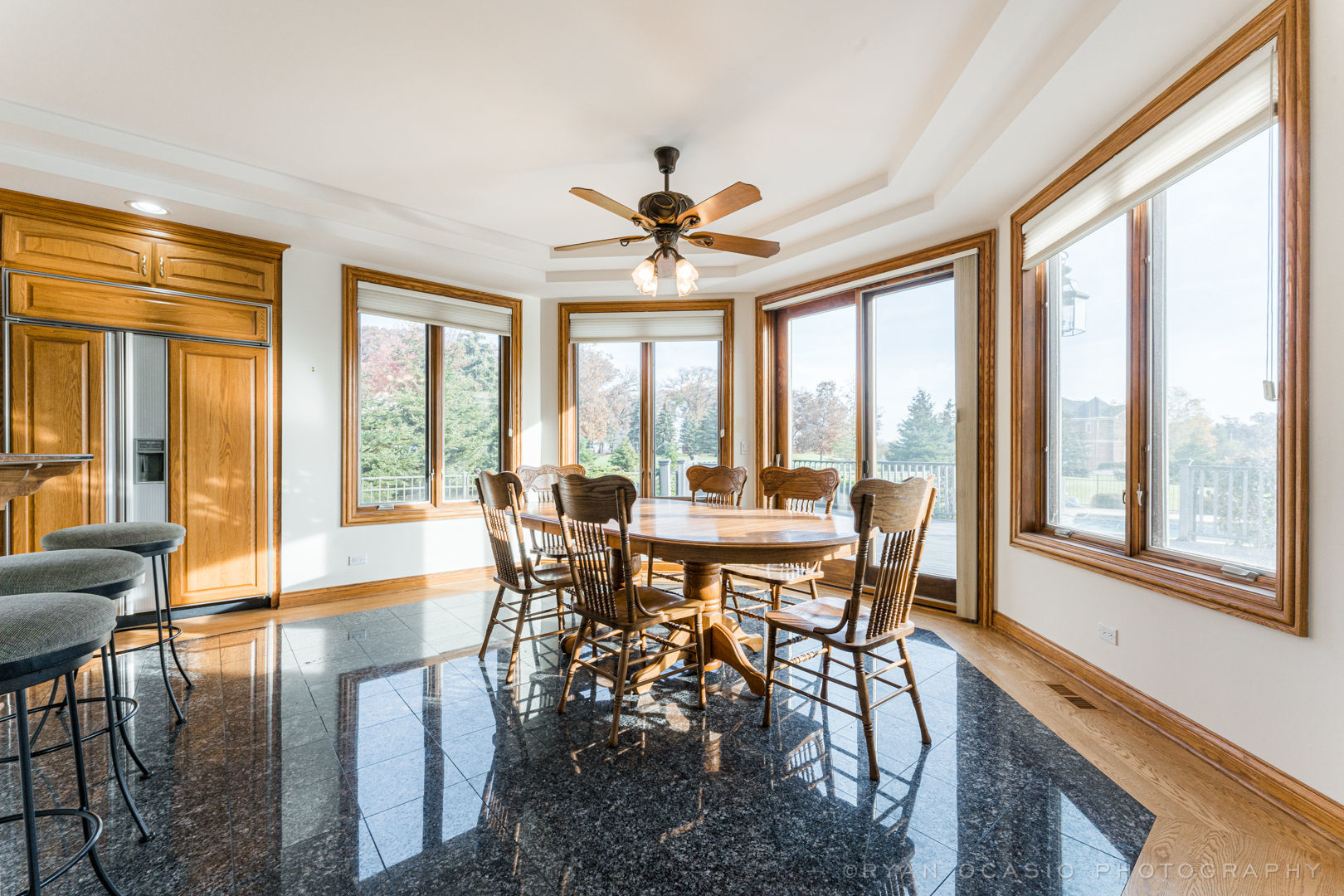 23374 West Milton Road Wauconda, IL 60084 - Photo 17 of 49 a view of a dining room with furniture window and outside view