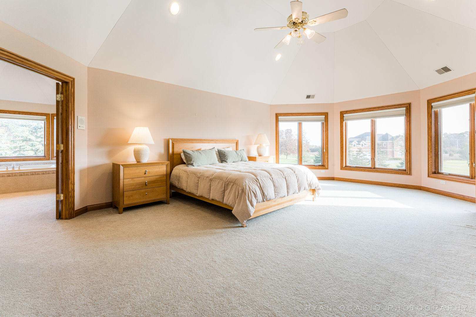 23374 West Milton Road Wauconda, IL 60084 - Photo 28 of 49 a spacious bedroom with a bed and a large window