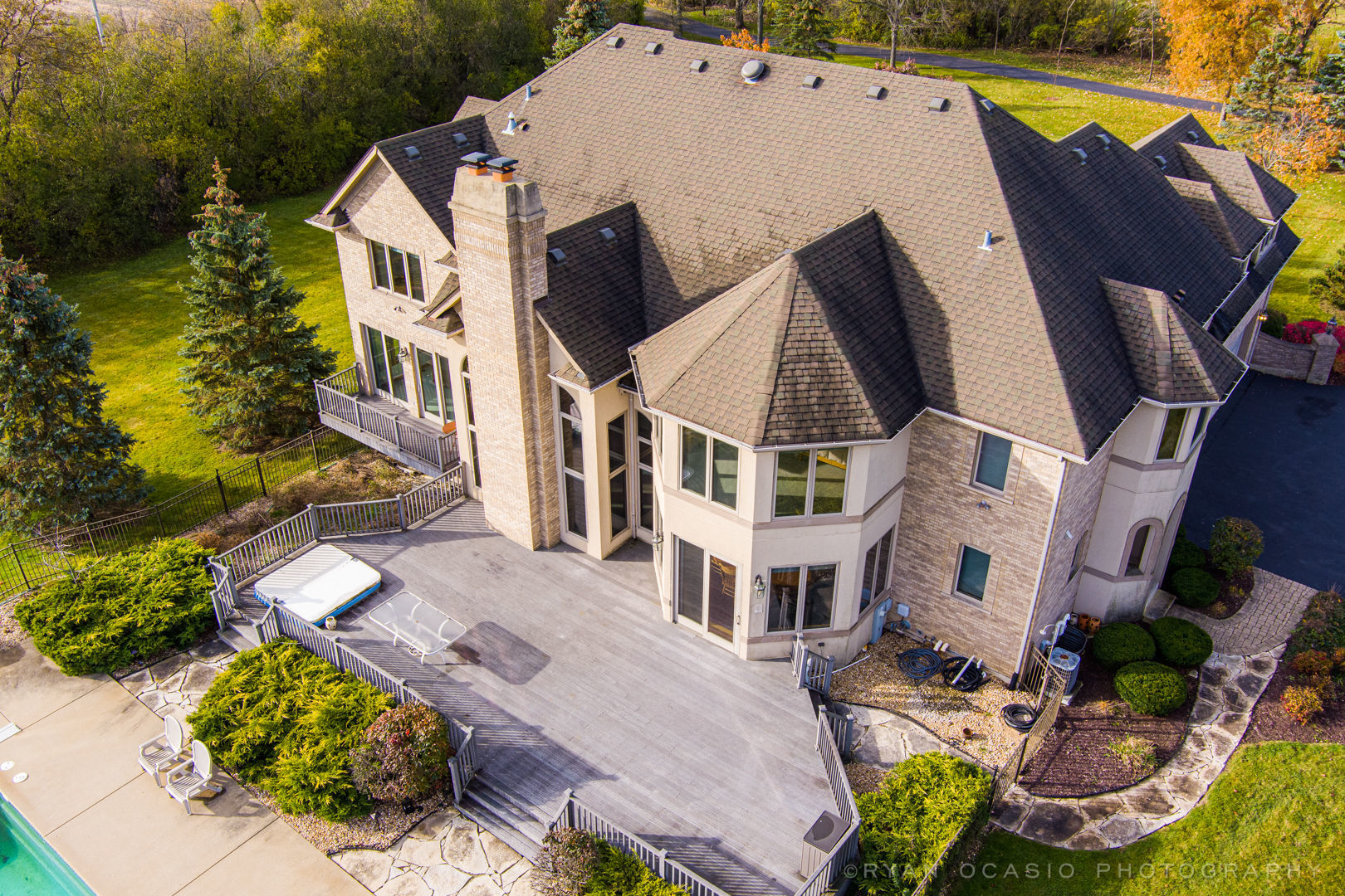 23374 West Milton Road Wauconda, IL 60084 - Photo 7 of 49 an aerial view of a house with garden space and street view