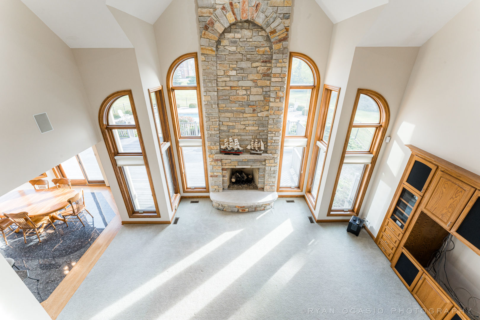 23374 West Milton Road Wauconda, IL 60084 - Photo 9 of 49 a view of an entryway with a fireplace