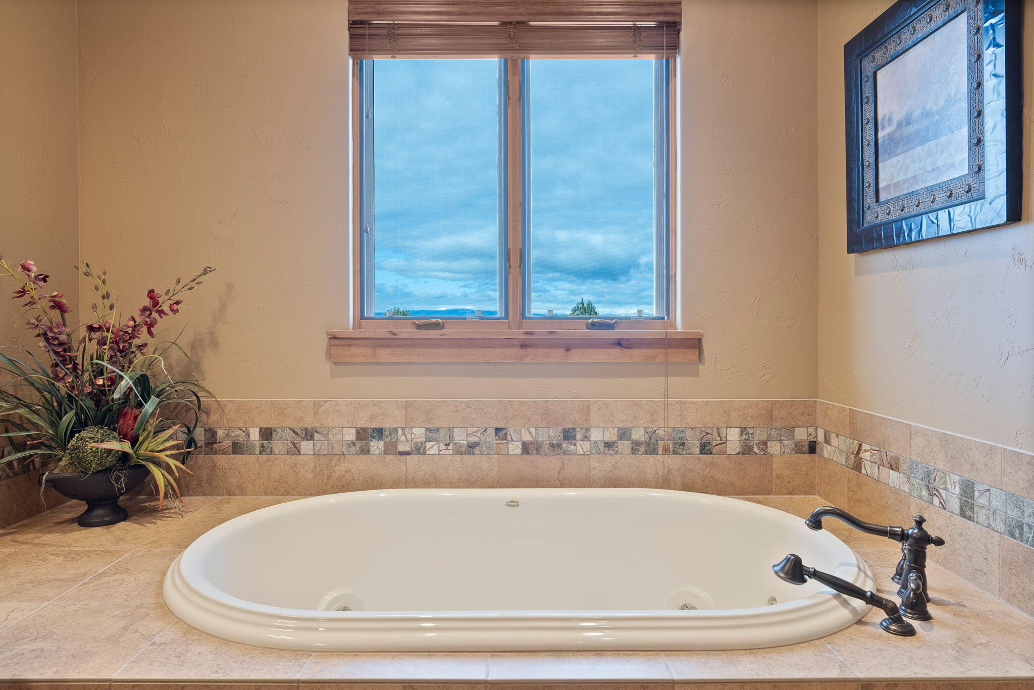 22887 Ghost Tree Lane Bend, OR 97701 - Photo 53 of 97 Enjoy the Cascade Mountain View from the soaking tub