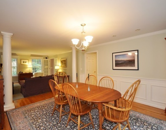 420 Depot Road Boxborough, MA 01719 - Photo 15 of 30 a dining room with furniture and wooden floor