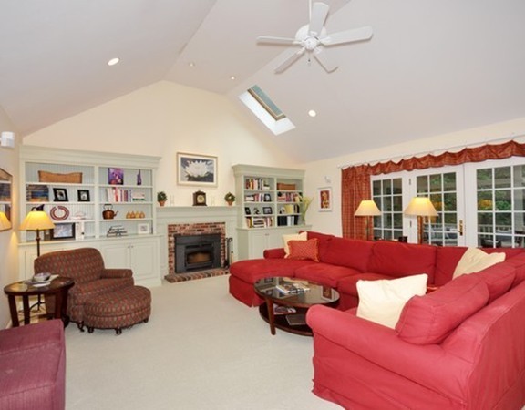 420 Depot Road Boxborough, MA 01719 - Photo 3 of 30 a living room with furniture fireplace and flat screen tv