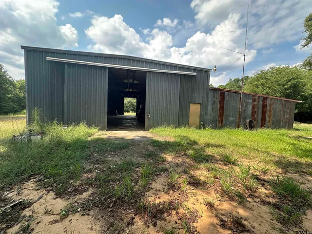 a room with gym equipment