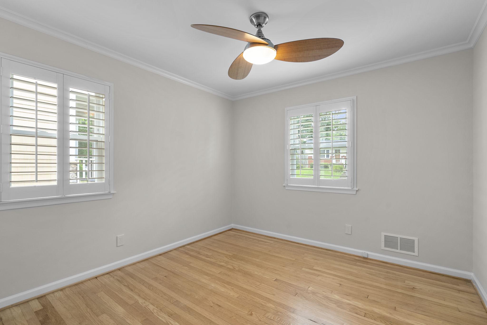 513 Park Road Rockville, MD 20850 - Photo 17 of 43 Light-Filled Bedroom #2 with Hardwood Flooring