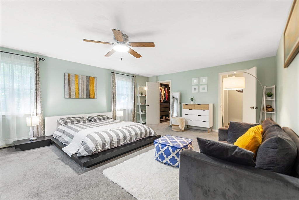 6 Crestlan Drive Worcester, MA 01604 - Photo 13 of 33 a spacious bedroom with a bed couch and window