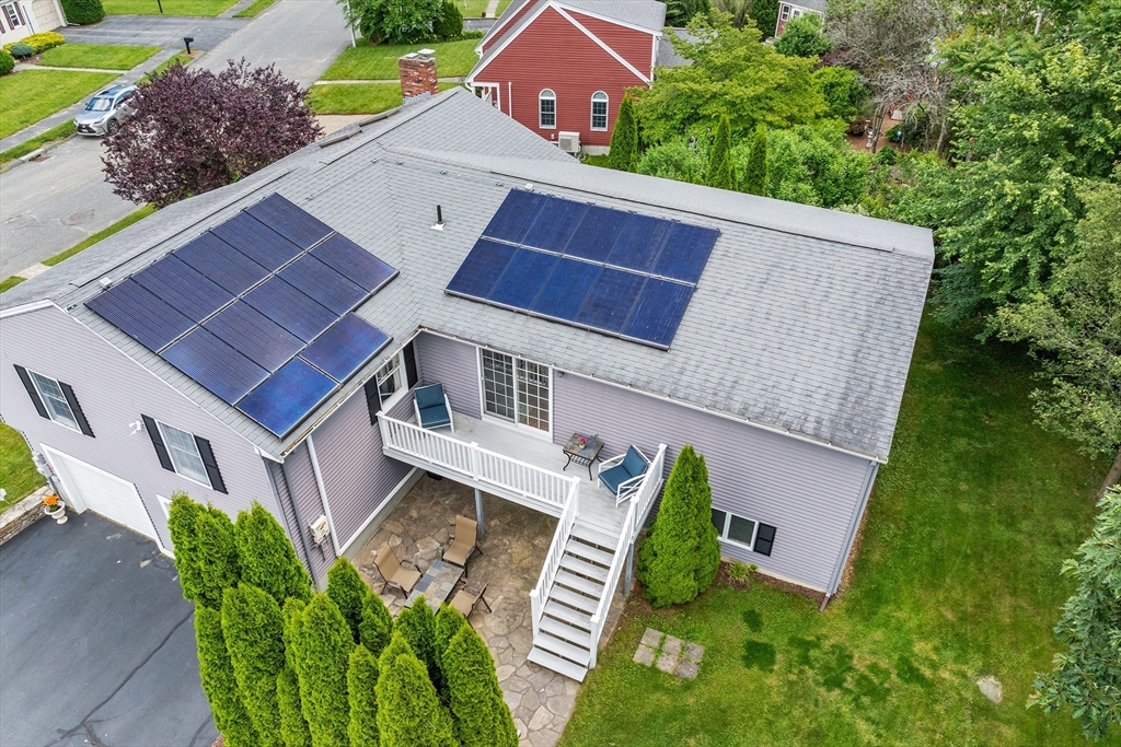 6 Crestlan Drive Worcester, MA 01604 - Photo 2 of 33 a aerial view of a house with a yard and potted plants