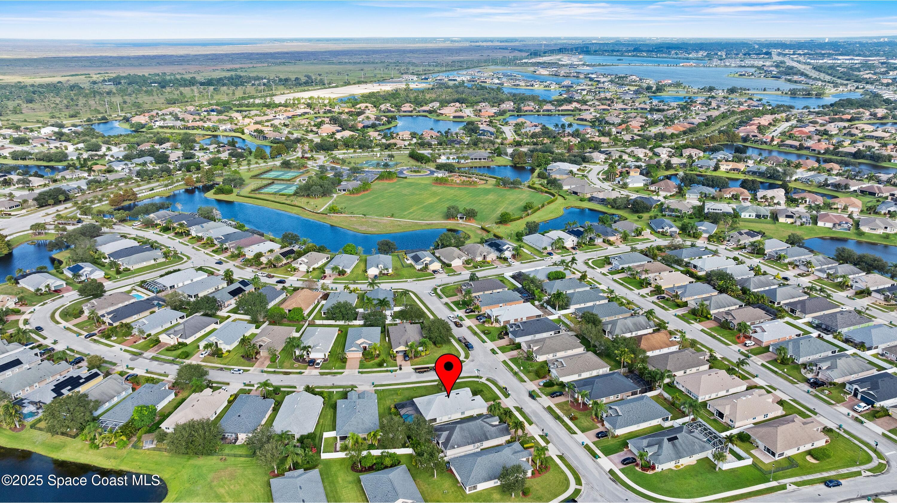 3112 Siderwheel Drive Rockledge, FL 32955 - Photo 58 of 60 an aerial view of multiple house