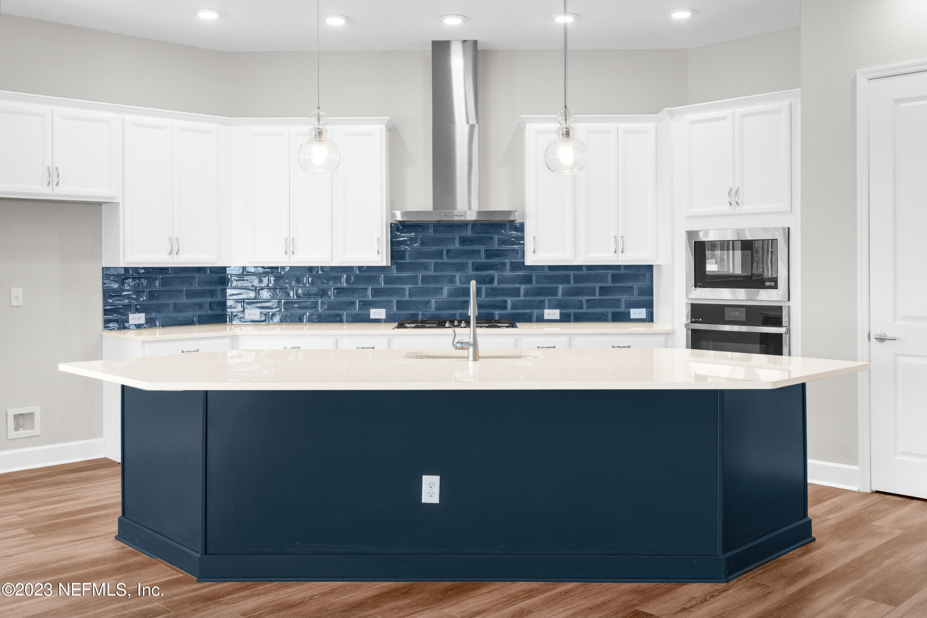 21 Willow Island Point St. Augustine, FL 32092 - Photo 3 of 14 a kitchen with stainless steel appliances a sink and a refrigerator