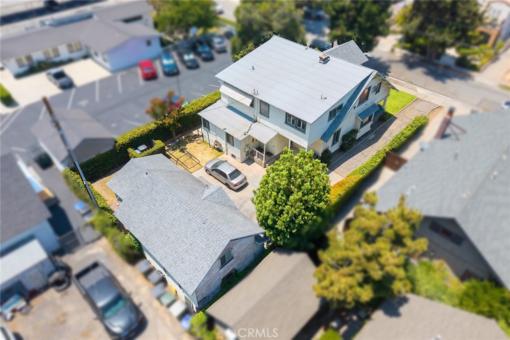 1156 Steuben Street Pasadena, CA 91106 - Photo 34 of 36 an aerial view of a house with a swimming pool