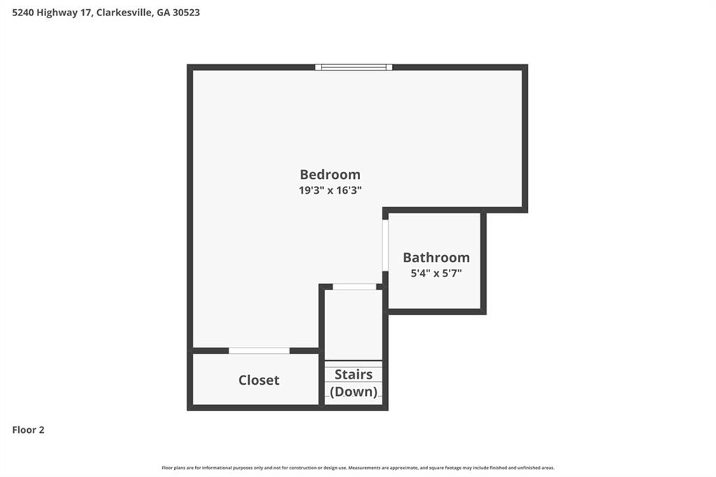 5240 Highway 17 Clarkesville, GA 30523 - Photo 67 of 82 a picture of a floor plan