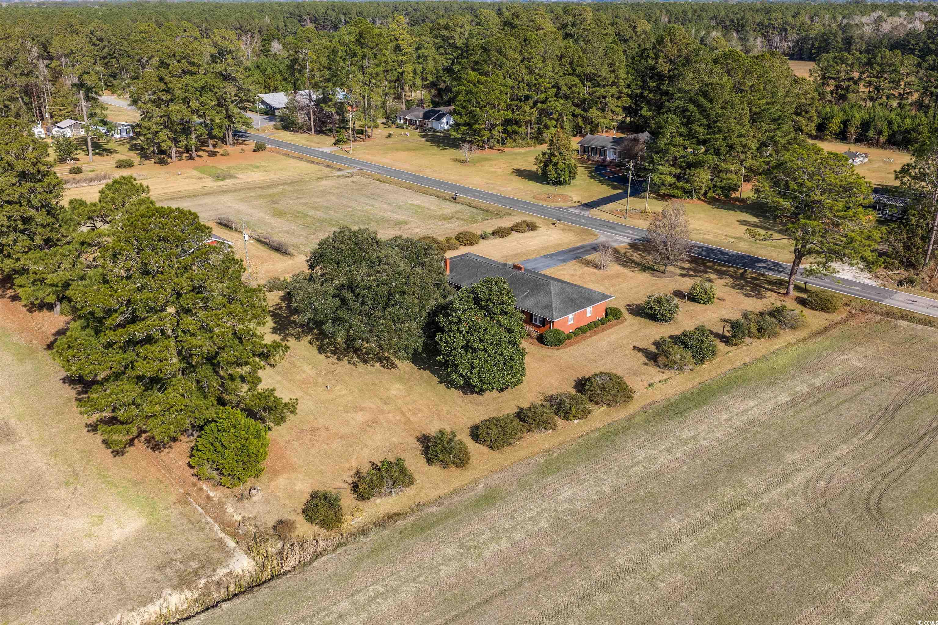 1870 Highway 348 Loris, SC 29569 - Photo 28 of 34 Drone / aerial view of a heavily wooded area
