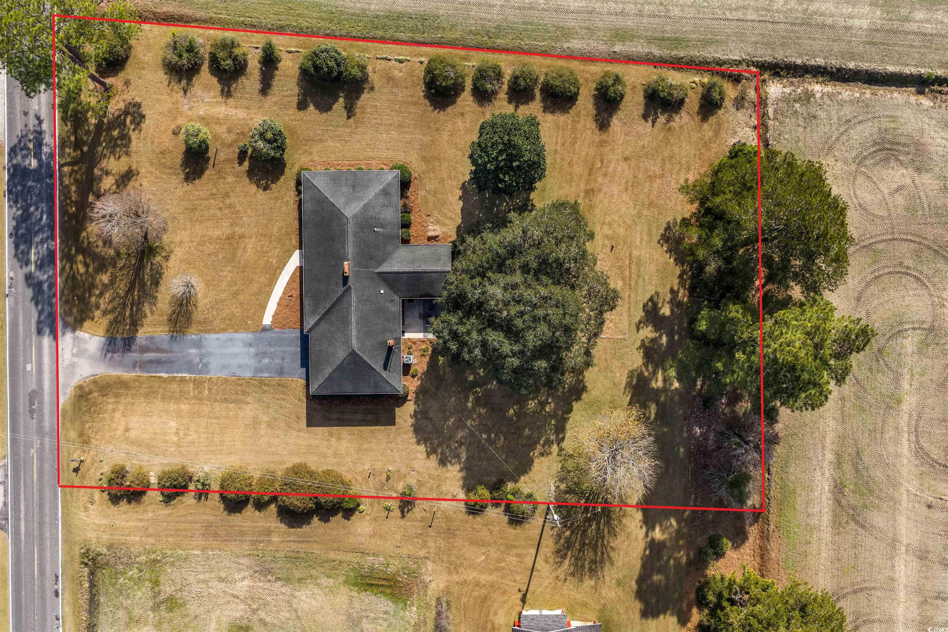 1870 Highway 348 Loris, SC 29569 - Photo 31 of 34 View of rural area featuring property parcel outlined