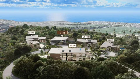 an aerial view of a city with lots of residential buildings