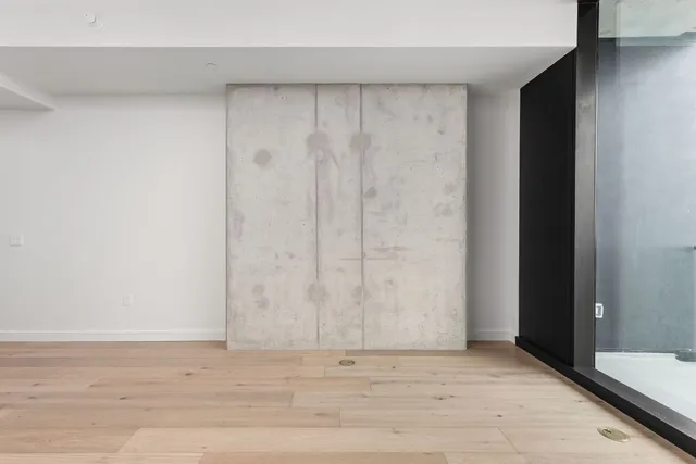 a view of wooden floor