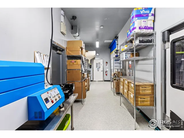 a view of a storage & utility room