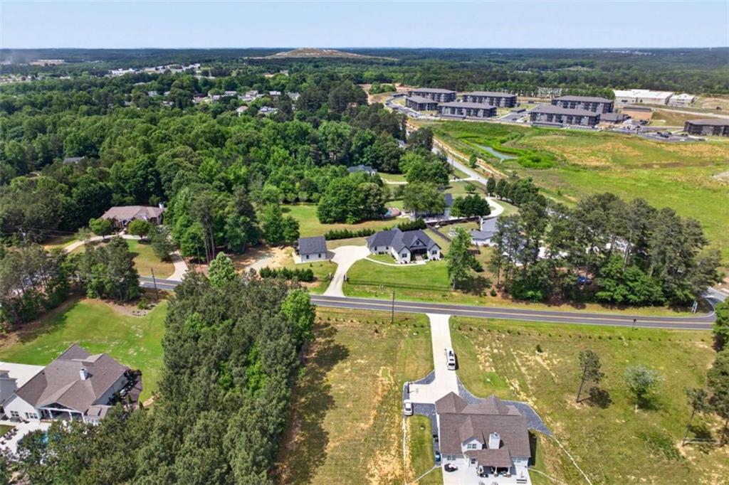 719 Austin Reynolds Road Bethlehem, GA 30620 - Photo 61 of 68 an aerial view of a house with a garden