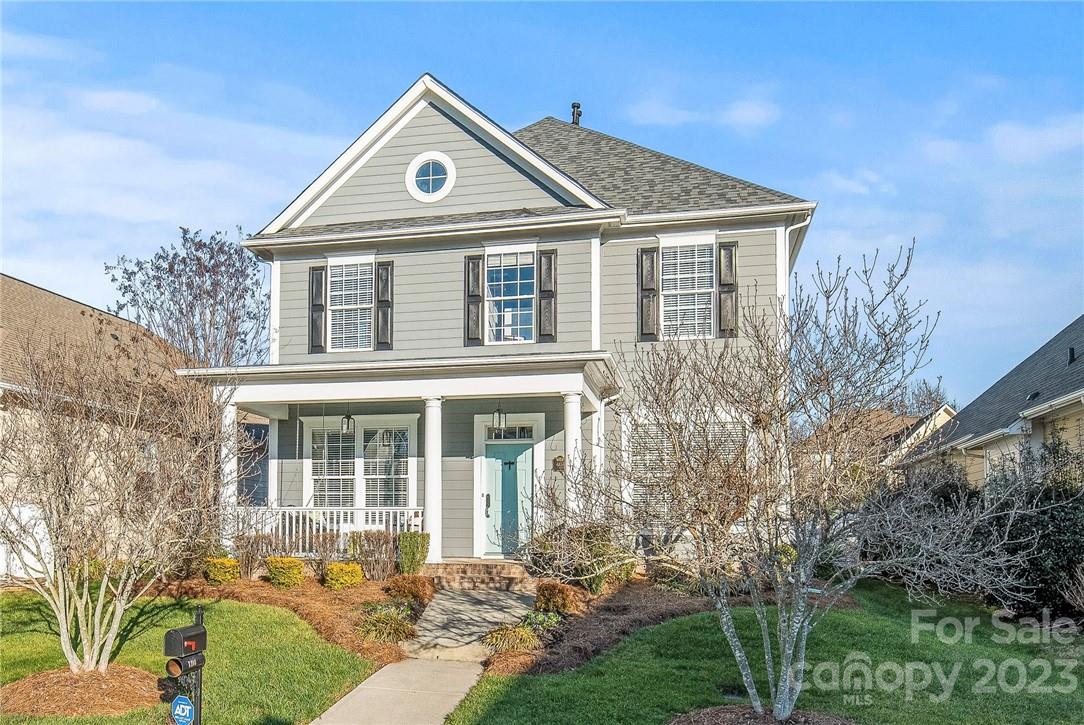 4108 Cedar Point Avenue Matthews, NC 28104 - Photo 30 of 41 a front view of a house with a yard