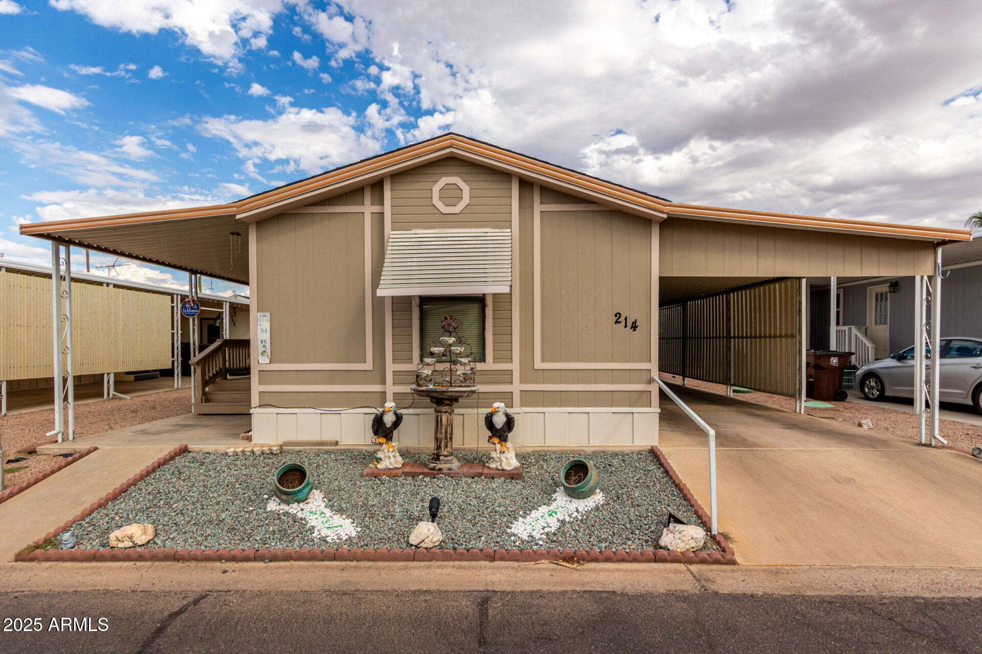 11101 East University Drive, Unit 214 Apache Junction, AZ 85120 - Photo 1 of 30 a view of backyard of the house