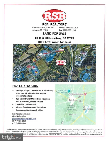 $12,000,000 | 15 & Rt 30 Camp, Gettysburg, PA 17325