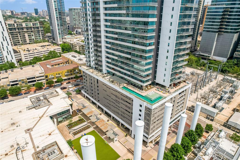 222 West Avenue, Unit 2012 Austin, TX 78701 - Photo 21 of 37 a city view with tall buildings