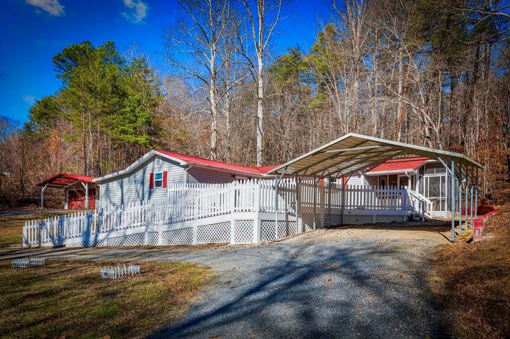 118 Jordan Road Blairsville, GA 30512 - Photo 40 of 49 a front view of a house with a yard