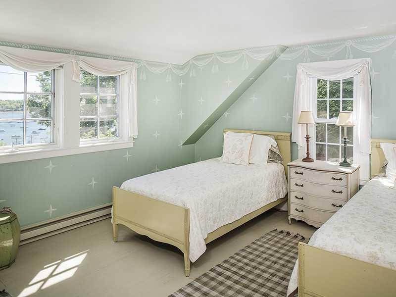 12 Harraseeket Road Freeport, ME 04032 - Photo 18 of 23 Bedroom. Bedroom with water views.