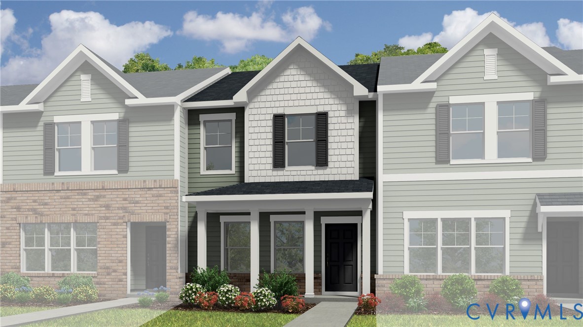 232 Greenpark Road Sandston, VA 23150 - Photo 1 of 31 a front view of a house with garden