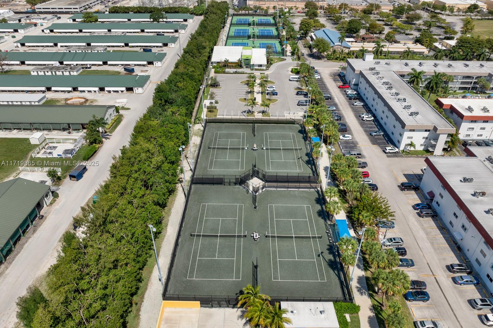 496 Holiday Drive Hallandale Beach, FL 33009 - Photo 12 of 12 Multiple Tennis Courts