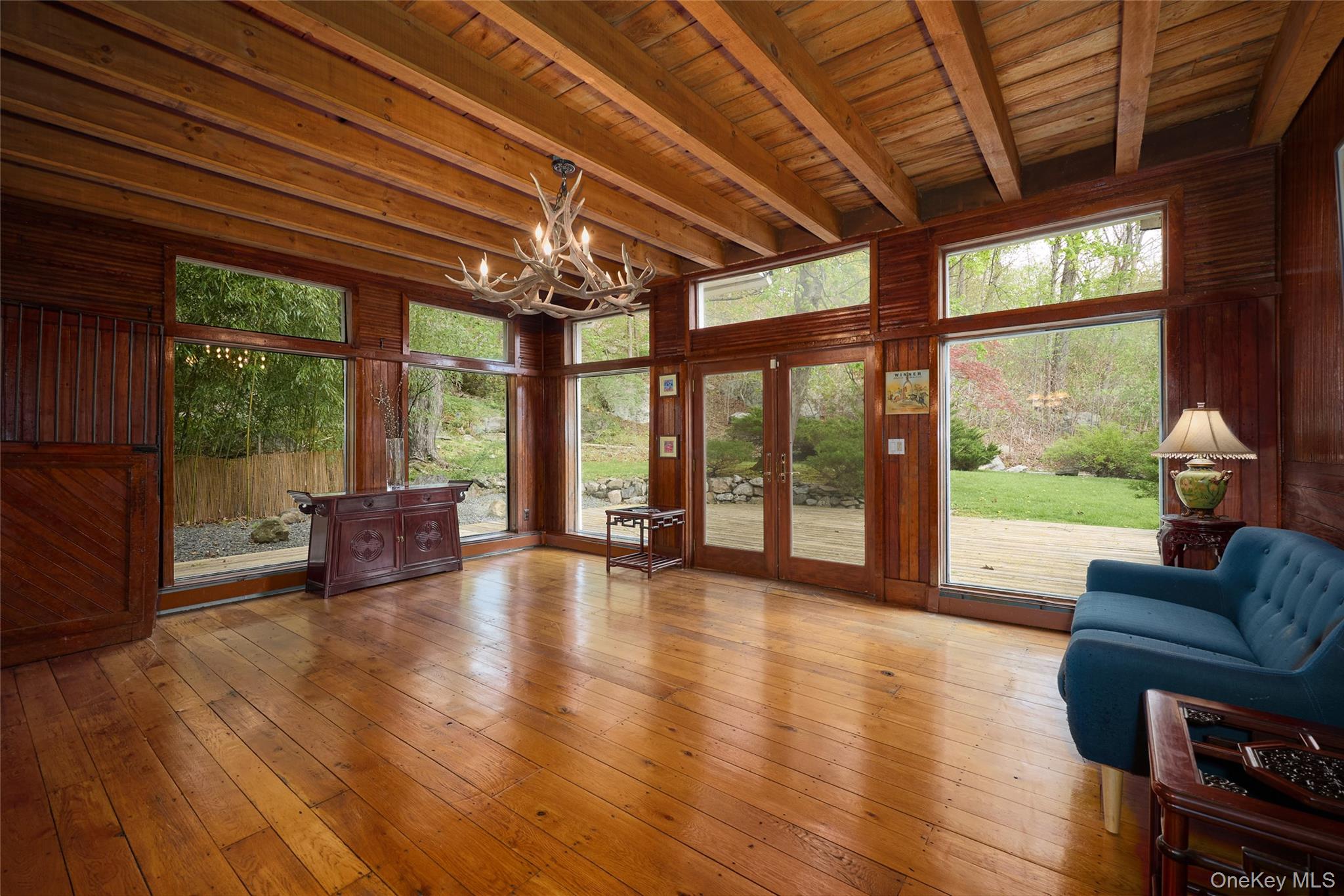 6 Stable Road Tuxedo Park, NY 10987 - Photo 14 of 28 a view of livingroom with furniture and floor to ceiling window