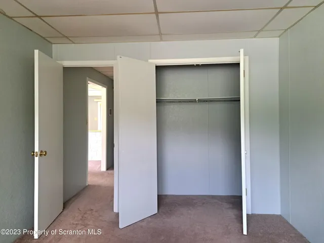 a view of closet area