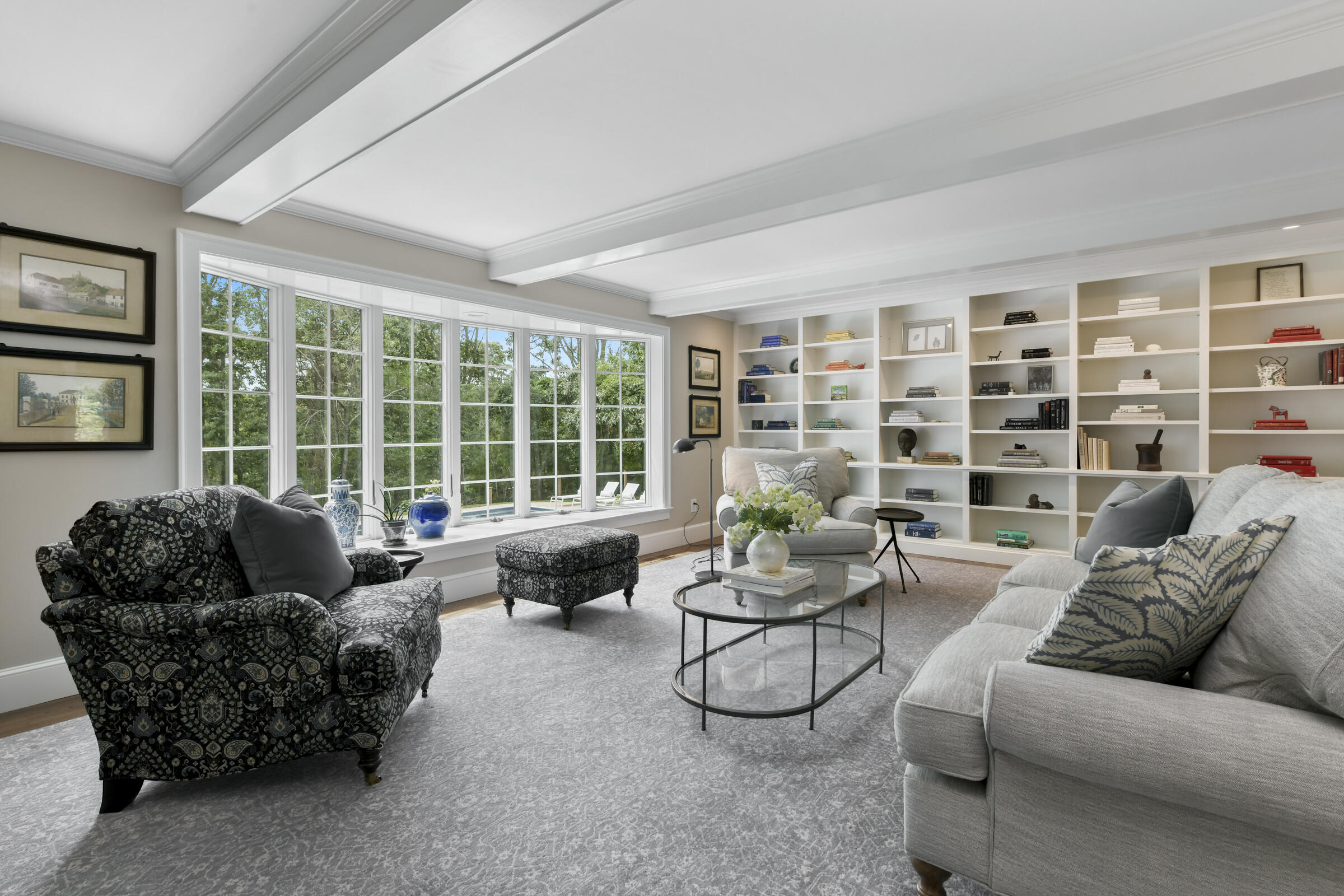175 Starboard Lane Osterville, MA 02655 - Photo 13 of 39 a living room with furniture and a large window