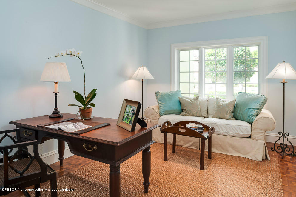 1630 Lands End Road Manalapan, FL 33462 - Photo 14 of 19 a living room with furniture and a potted plant