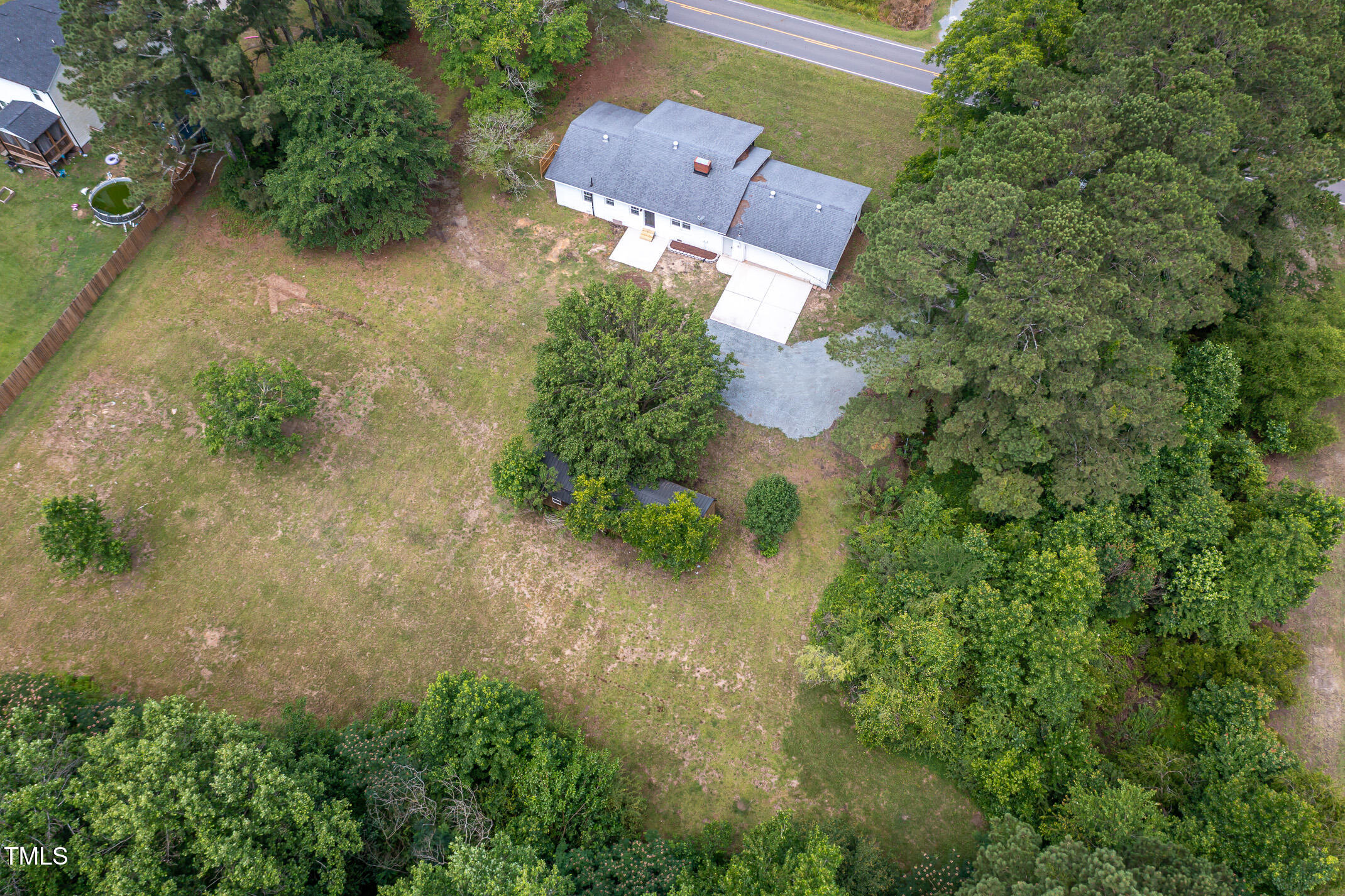 1067 Thompson Road Four Oaks, NC 27524 - Photo 23 of 36 Aerial