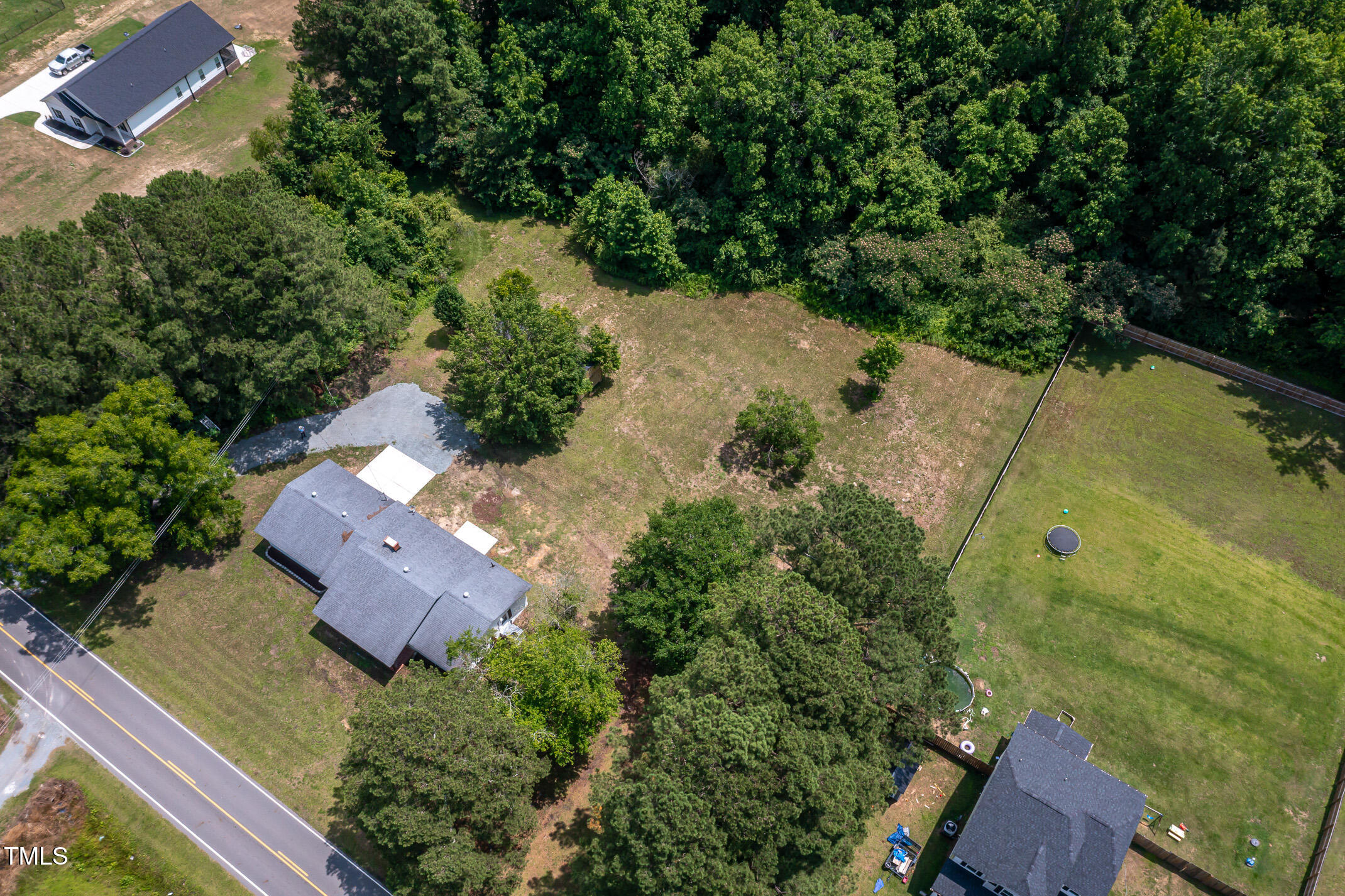1067 Thompson Road Four Oaks, NC 27524 - Photo 27 of 36 Aerial