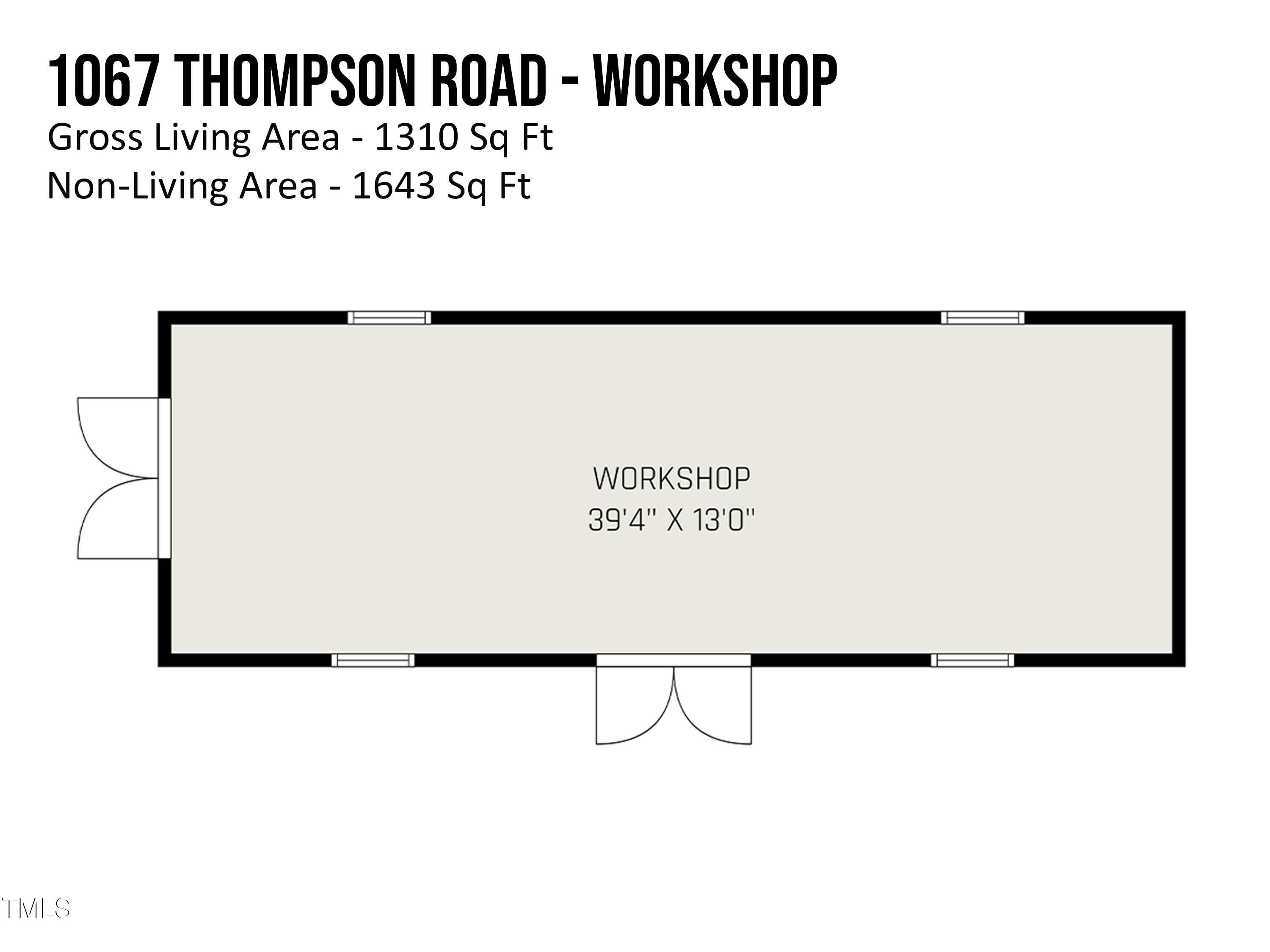 1067 Thompson Road Four Oaks, NC 27524 - Photo 36 of 36 Barn/Workshop